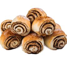 Рулетики с корицей