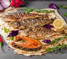 Бум №7 Рыбное ассорти на углях