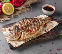 Дорадо на углях