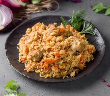 Плов с курицей