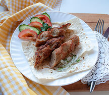 Люля-кебаб из куриного филе