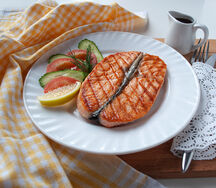 Стейк из семги