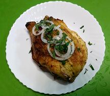 Кура гриль половина