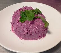 Свекольный с чесночком и сыром