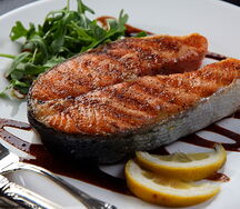 Стейк из семги