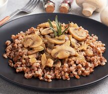 Гречка с грибами