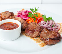 Шашлык из бараньей мякоти