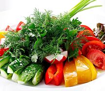 Овощная грядка