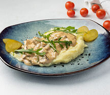 Бефстроганов из индейки