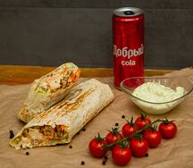 Шаурма Standard и Добрый Cola