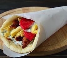 Сувлаки из курицы закрытые