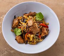 Wok Лапша со свининой