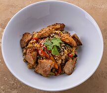 Wok Рис со свининой