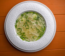 Домашняя лапша с курицей