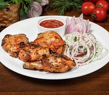 Куриное ассорти на мангале