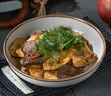 Мясо с картофелем по-домашнему
