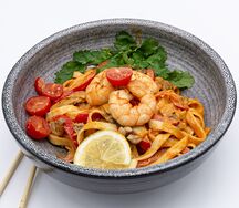 Wok Том ям с креветками