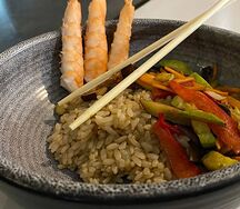 Wok Рис с Креветками