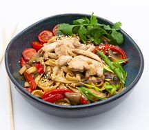 Wok Том ям с курицей