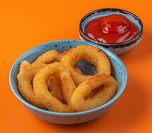 Луковые кольца в панировке