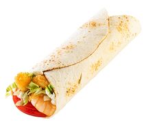 Ролл Цезарь с креветками