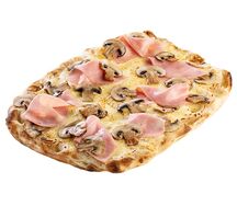 Ветчина и грибы с трюфельным маслом