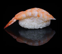 Нигири с креветкой