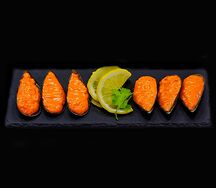 Мидии острые - 6 шт