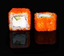 Ролл Филадельфия с тобико - 8 шт