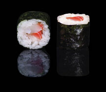 Ролл с жареным окунем - 8 шт