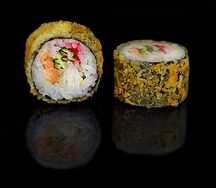 Ролл Темпура с лососем - 8 шт