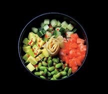 Поке с лососем