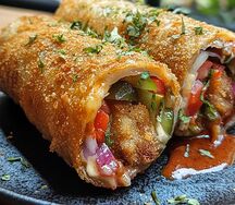 Жареная шаурма с бараниной