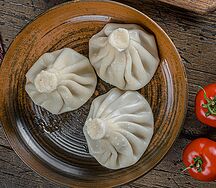 Хинкали с бараниной