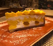 Чизкейк Манго-маракуйя