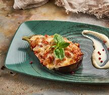 Баклажан запеченный под сыром