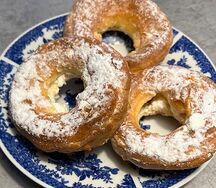 Кольцо с творожным кремом