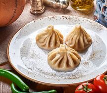 Хинкали с говядиной