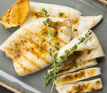 Кальмар на гриле