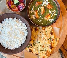 Комбо Палак панир с сыром и шпинатом