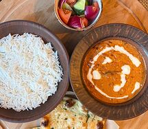 Комбо Дал Макхани с фасолью и чечевицей