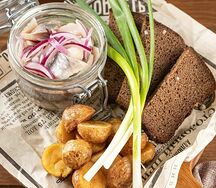 Сельдь с картофелем