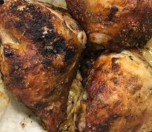 Шашлык из куриного бедра