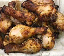 Шашлык из куриной голени