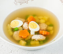 Суп с фрикадельками