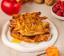 Венская яблочная вафля
