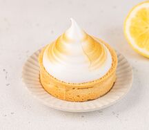 Лимонная тарталетка с меренгой