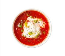 Суп томатный со страчателлой