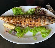 Скумбрия на мангале