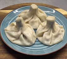 Хинкали с сыром вареные